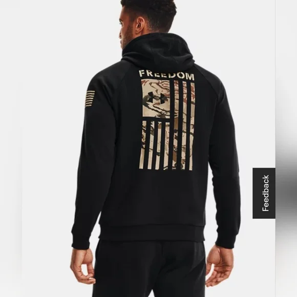 Under Armour Freedom Hoodie-New with tags - Picture 2 of 4